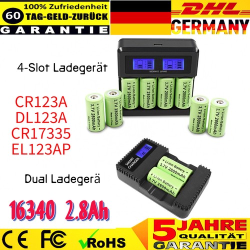 2800mah akkus cr123a - 2800mah,