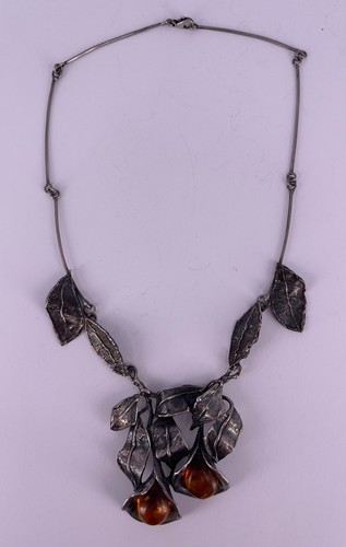 Großes bernsteincollier 925 - bernsteincollier,,