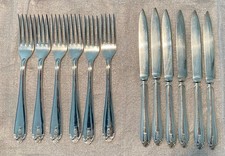 Altes 12-teiliges versilbertes