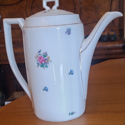 Porzellan kaffeekanne mit - porzellan,
