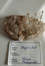 Bergkristallstufe aus Madagaskar, Itiemo, Sehr Schön.