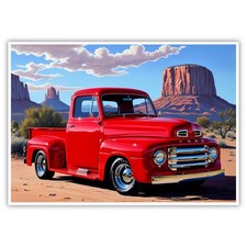 Fahrzeug Auto A4 Kunstdruck