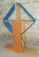 schöne Rahmenantenne Eigenbau   Radio Empfänger Sammler Museum  Abholung 