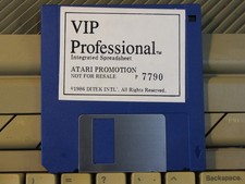 Atari ST Software Diskette : VIP Professional, Atari Promotion