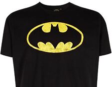 BATMAN OFFICIAL LICENSED LOGO T-SHIRT NEU/NEW SUPERMAN ARKHAM JOKER MARVEL TOP