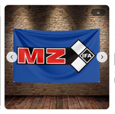 MZ Zschopau Motorrad Flagge