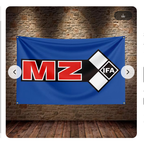 Zschopau motorrad flagge - motorrad,