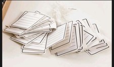 HERMA 6842 Hängeetikett Stückwarenanhänger Faden Splint 48x65mm weiß 1000 Stück