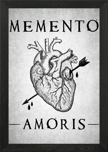 Memento amoris schwarzes herz - memento,