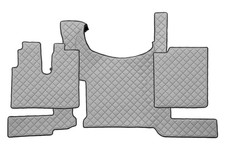 Grey Eco Leather Floor Mats