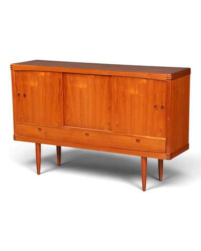 Bramin highboard teak danish - bramin,
