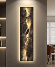 Abstrakte LED Wandkunst mit Hintergrundbeleuchtung, Wohndekor Homary UVP 129,-
