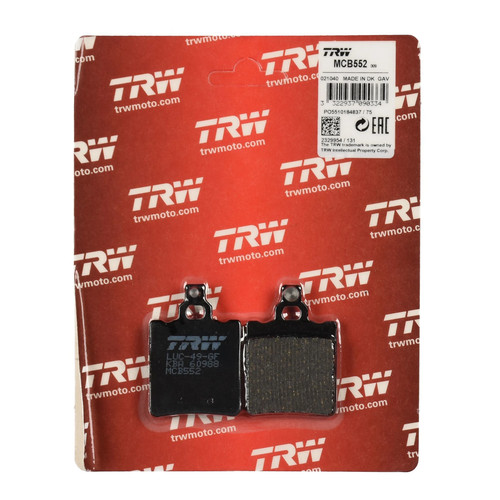Trw bremsbelag organisch - trw,