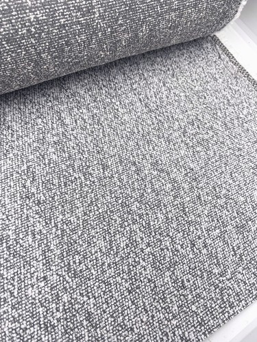 Meter grau weißer - grau-weißer, boucle