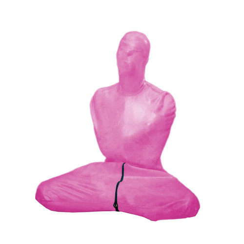 Unisex pvc leder bodysuit - pvc,