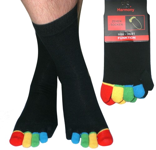 Zehensocken bunte zehen - zehensocken,
