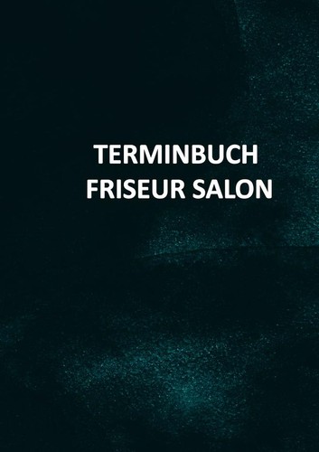 Terminbuch friseur salon für - terminbuch, salon/für