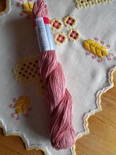Perlgarn, 50 g, Stärke 5 von Manuela in Rose Nr. 022