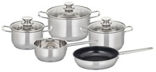 Topf-Set 5-tlg ELO THERM  silber Kochtopf Suppentopf Töpfe Universaltopf Topf