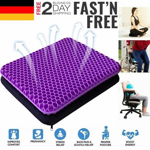 Doppelt dick gel sitzkissen - doppelt,