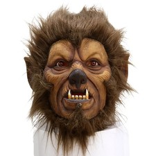 Für Halloween Mondnacht Wolf Cosplay Kostüm Gruseliges Biest Werwolf Maske Dämon