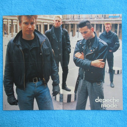 Depeche mode poster bravo - mode,