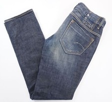 G-STAR Midge Straight WMN Damen Jeans Hose W29 L32 29/32 blau dunkelblau Stretch