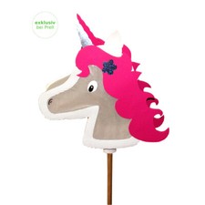 3 x Laterne Einhorn Stab St