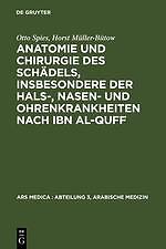 Anatomie und Chirurgie des Schädels, insbesondere de[...] | Buch | 9783110018486