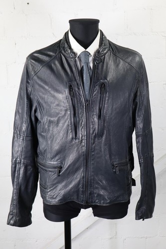 Mauritius schwarze leder jacke - mauritius,