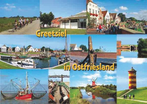 Greetsiel postkarten - greetsiel,