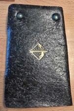 Älteres Schlüsselmäppchen Leder - Made in Italy