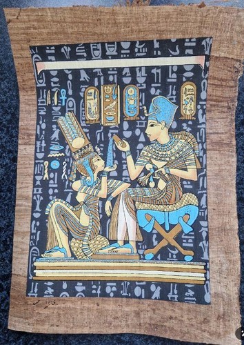 Papyrus bild ägypten - bild, mit