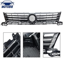 Kühlergrill Schwarz Chrom