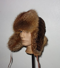 Fuchs pelz mütze winter kappe - fuchs,