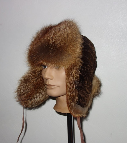 Fuchs pelz mütze winter - pelz,