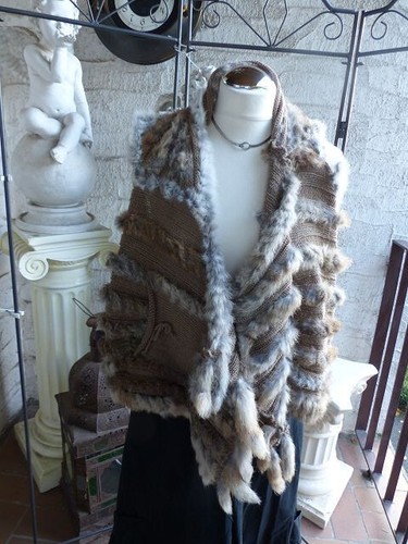 4299kl poncho fellweste - ,