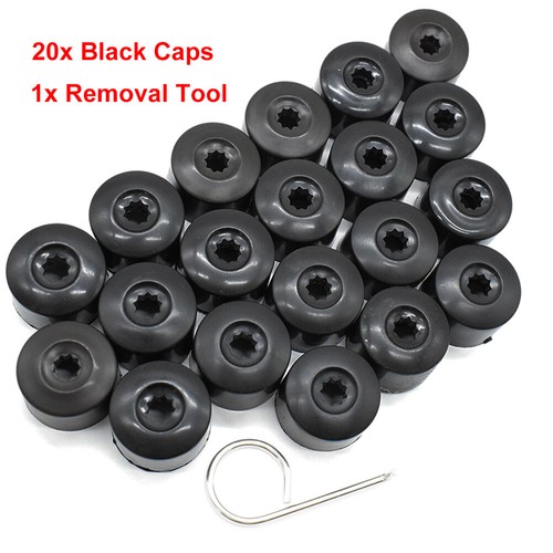 28mm schwarz radschrauben - schwarz,