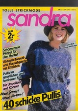 Strickheft Sandra 10/1986