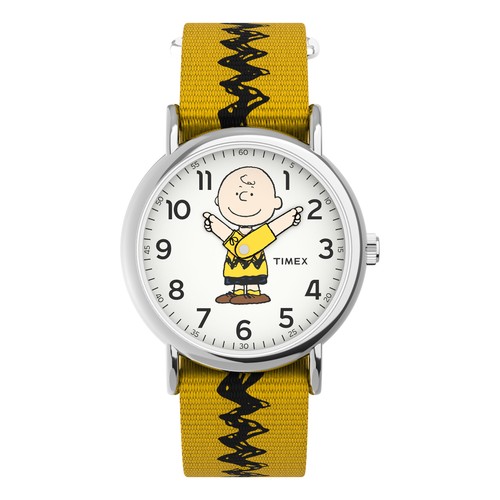 Timex peanuts charlie - peanuts, brown