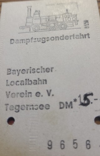 Bayerischer localbahn verein - bayerischer,