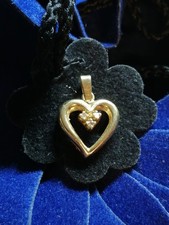 585 Gelbgold Herzanhänger mit