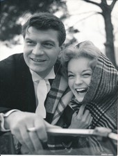 Ein Engel auf Erden - Romy Schneider - 4 Pressefotos - 18x24cm (3613)