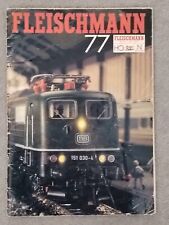 Fleischmann piccolo (Spur N) Katalog 1977