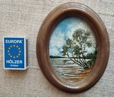 Mini Vintage-Ölbild