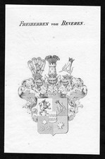 ca. 1820 Beveren Wappen Adel