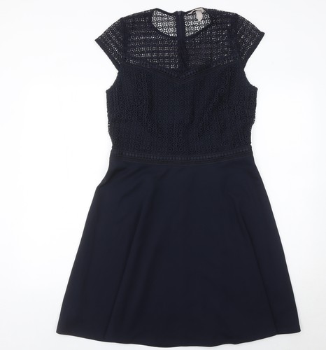 Damenkleid blau größe - h&m,