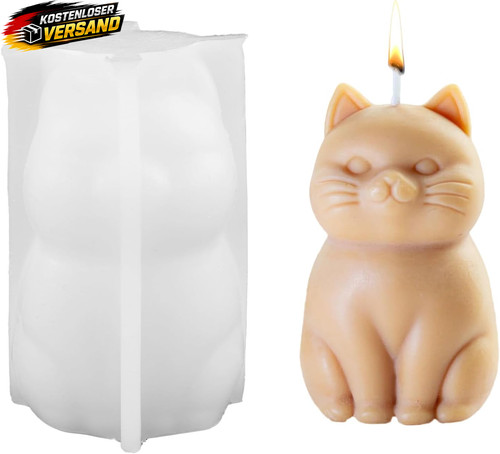 Silikonform katze - silikonform,