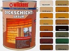 Wilckens Dickschicht-Lasur - Holzlasur - Farbtöne Sikkens Cetol HLS
