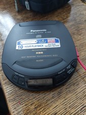 Panasonic Portable CD Player Tragbar SL-125 Walkman - funktioniert